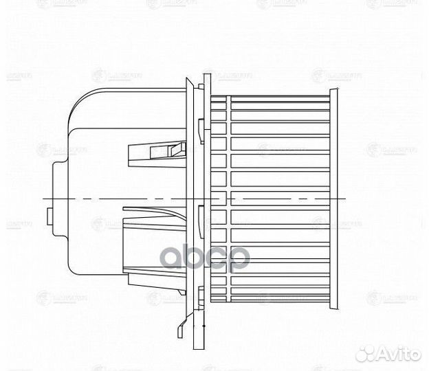 Э/вентилятор отоп. для а/м Ford Transit