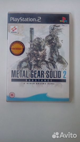 Metal Gear Solid 2 Substance PS2 PAL