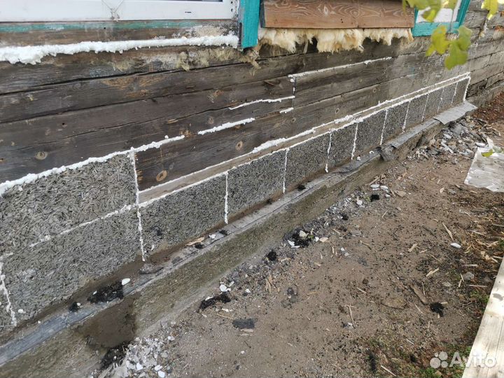 Замена нижних венцов дома