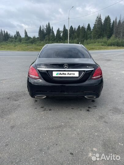 Mercedes-Benz C-класс 2.0 AT, 2016, 130 000 км