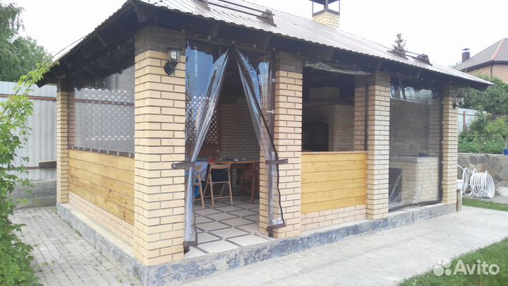 Мягкие окна для беседки и веранды