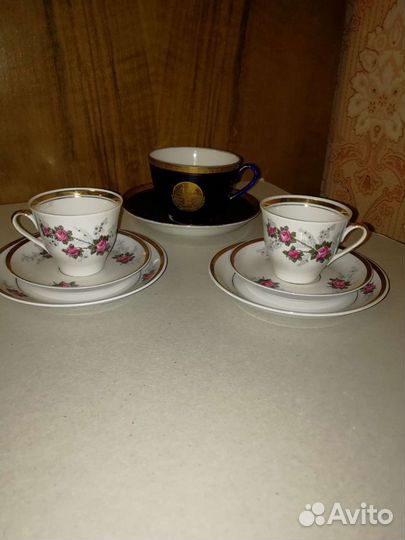 Чайная пара и кофейная тройка СССР