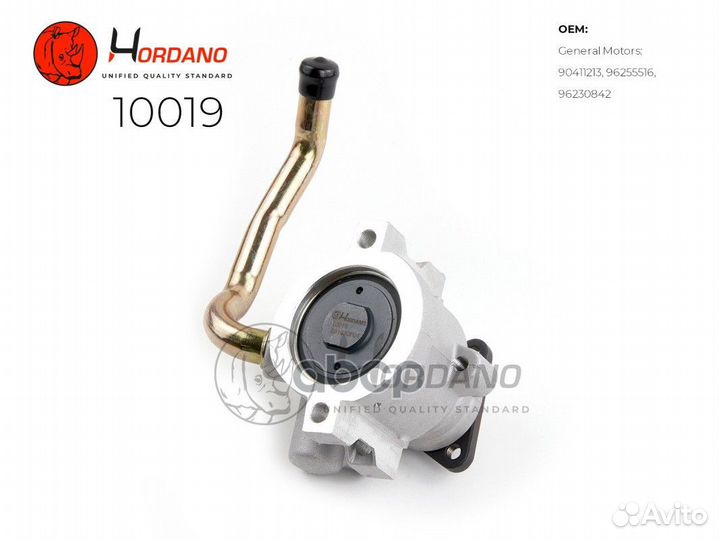 Насос гур chevrolet lanos (T100) 10019 Hordano