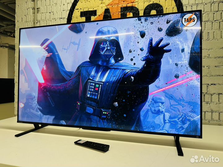 Огромный игровой Toshiba 140см 144гц SMART TV 4K