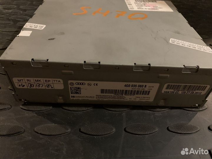 Штатная магнитола VW touareg NF RNS-850