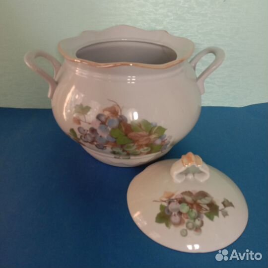 Супница + блюдо СССР Туймазинский фарфоровый завод