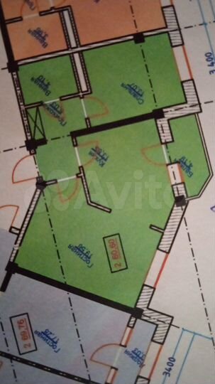 2-к. квартира, 60,6 м², 8/10 эт.