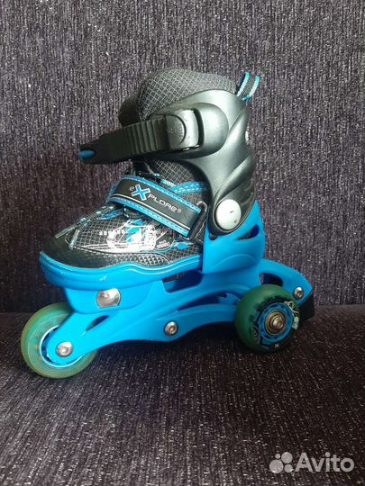 Ролики для мальчика, 26-29 размер,раздвижные