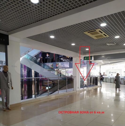 Торговая площадь 5 м²