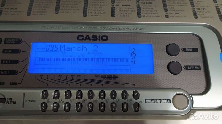 Синтезатор casio wk-3300