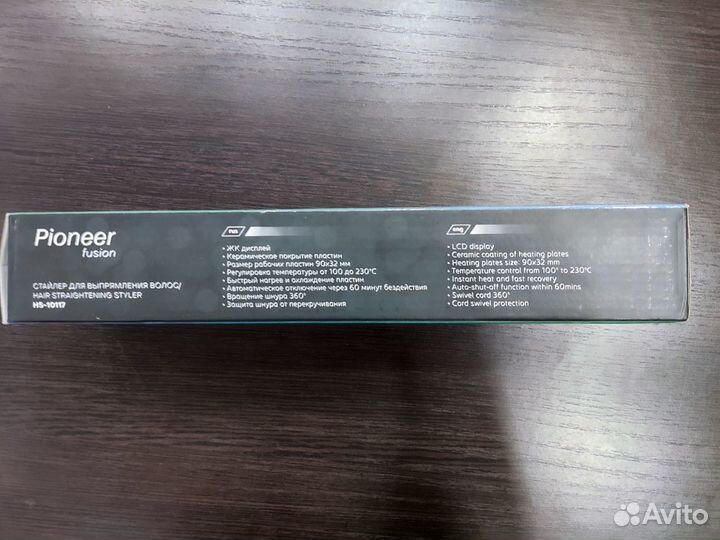 Новый выпрямитель для волос Pioneer HS-10117
