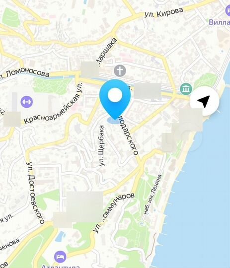 1-к. квартира, 54 м², 1/3 эт.