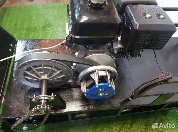 Мотобуксировщик Мужик Люкс М500 Лонг 18,5 л.с Витр