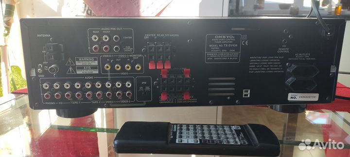 AVR Onkyo TX-SV434 с phono, Denon AVR-X500 с hdmi