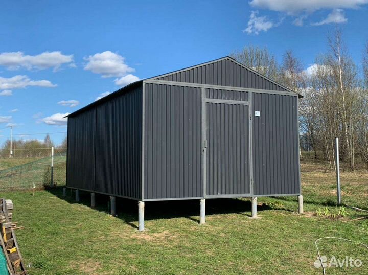 Гараж пенал ракушка