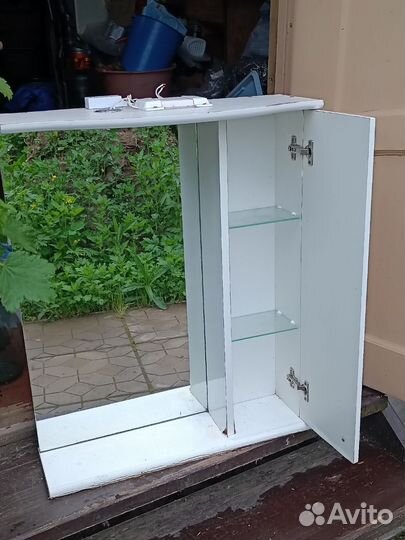 Шкаф для ванной, зеркало