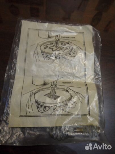 Лапки-пружинки для штопки и вышивания