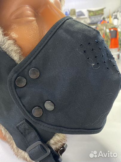 Шапка FXR Trapper Black Elec Pink