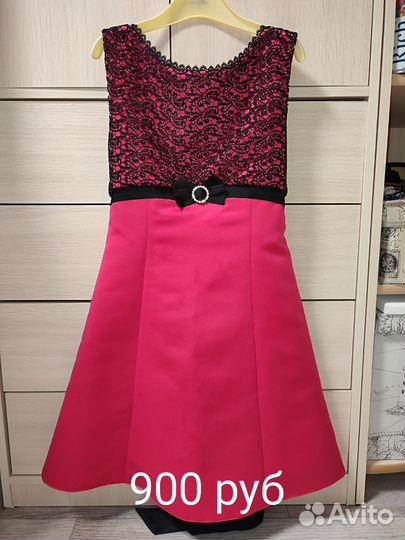 Нарядное платье для девочки 134 140