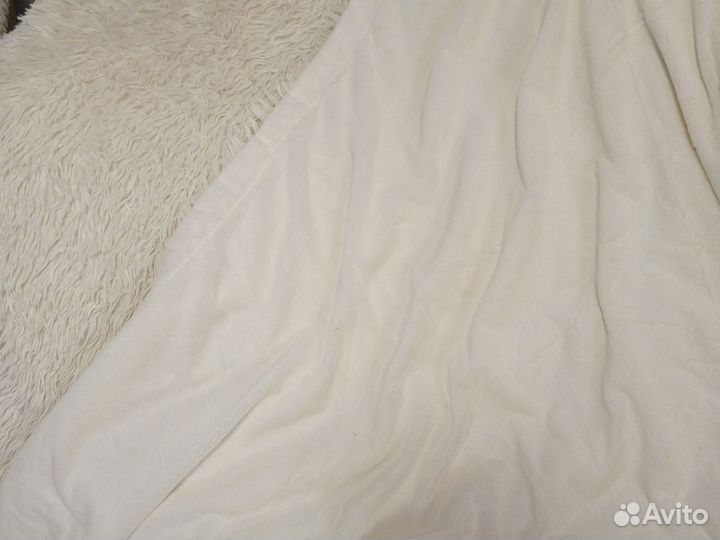 Плед пушистый травка