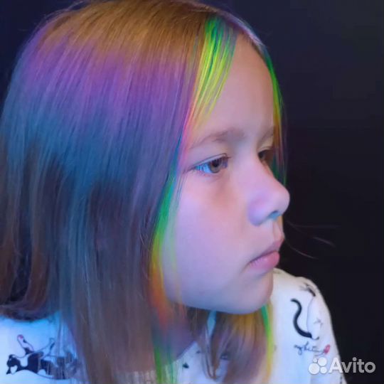 Цветное окрашивание волос