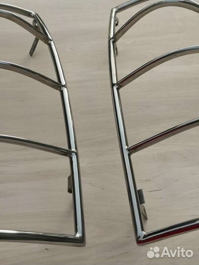 Защита задних фар toyota land cruiser prado