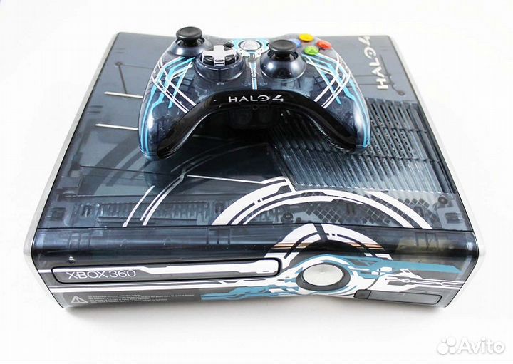 Xbox360 100 игр 500 gb Halo Edition