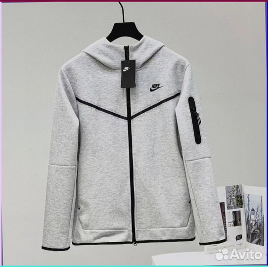 Зип худи Nike Tech Fleece (Art: 72287)