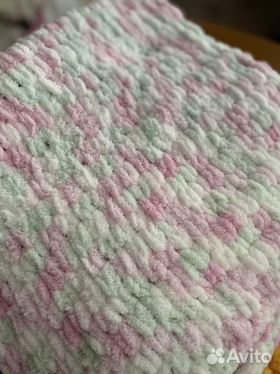 Плед детский плюшевый