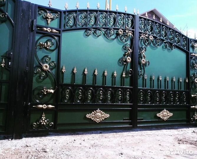 Кованые ворота
