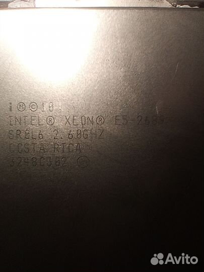 Материнская плата с процессором xeon-e5 2689