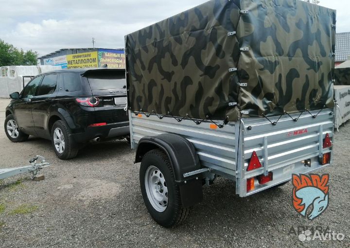 Прицеп 817710.026 с тентом. Фаркопы. Рассрочка