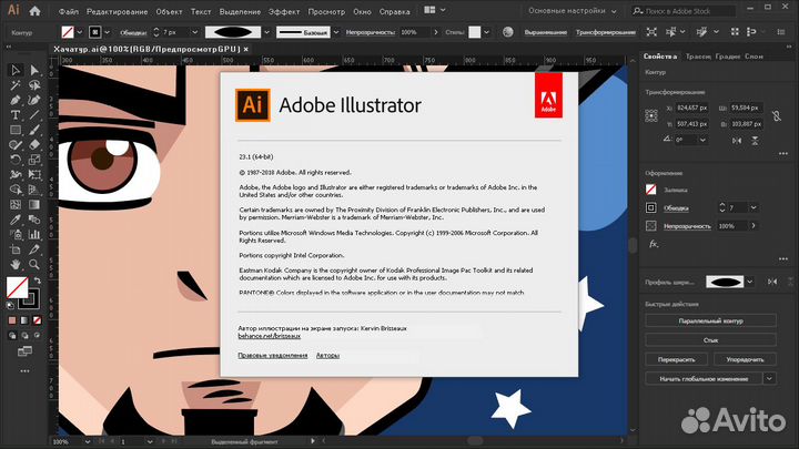 Adobe Illustrator 2023 (Бессрочная лицензия)