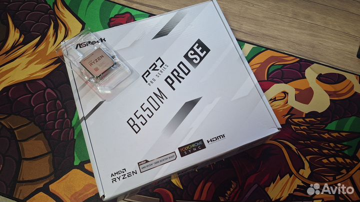 Игровая связка Ryzen 5600 + Asrock b550