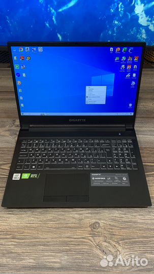 Мощный игровой ноутбук gigabyte G5 KC