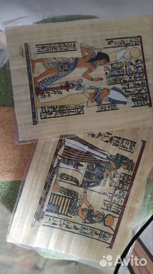 Картины на папирусе '' Египет 