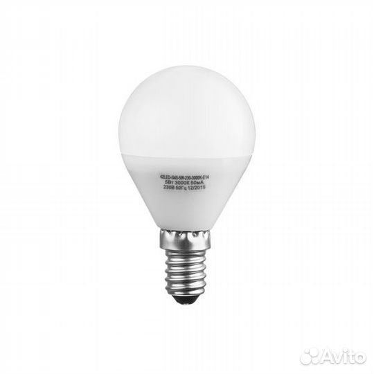 Лампа Sweko 42LED-G45- 5W-230-4000K-E14 (38444)