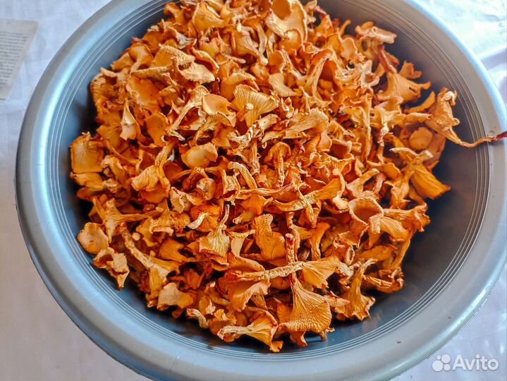 Сушеные лисички