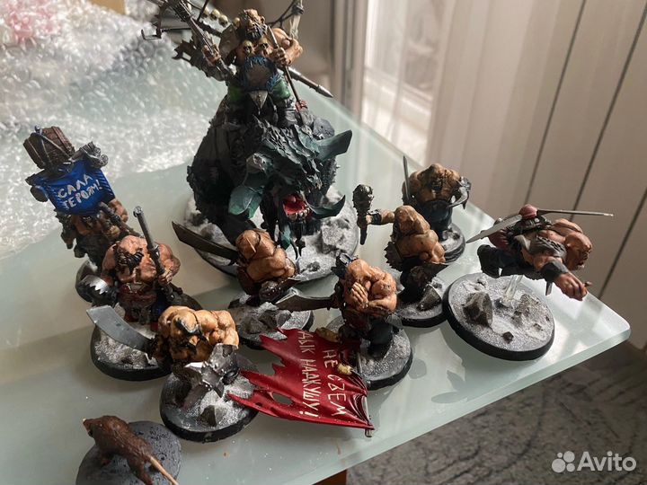 Warhammer dwarf, ogre sylvanet