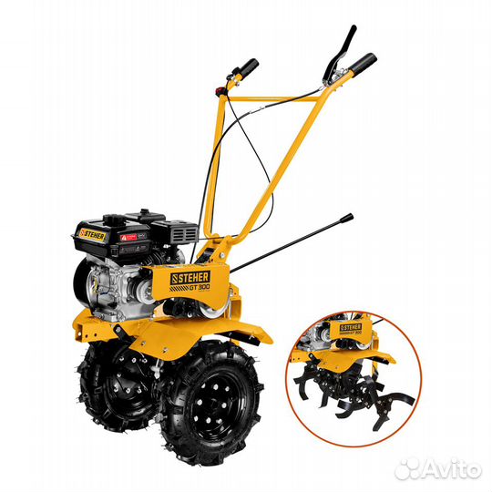 Мотоблок бензиновый GT-300 steher