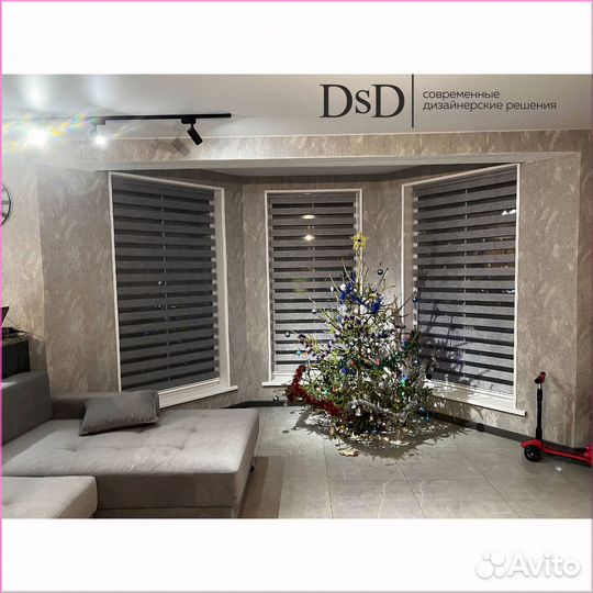 Рулонные шторы зебра на окна