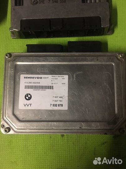 Блоки управления двигателем на бмв х5 е53