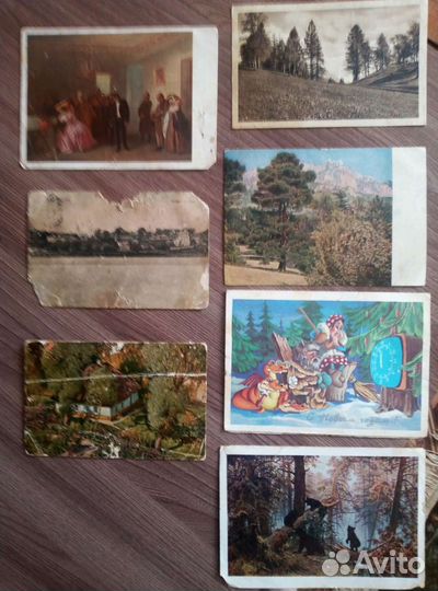 Почтовые карточки20-30г.г