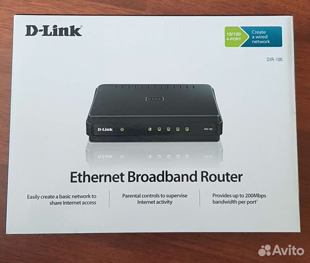 Роутер d-link dir100