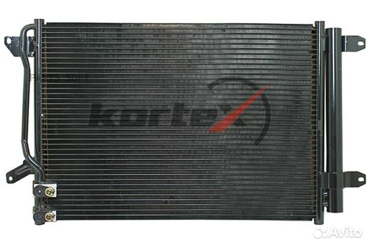 Kortex KRD2097 Радиатор кондиционера с ресивером