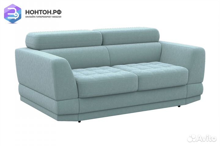 Диван дельфин Глория-27 светло-бирюзовый