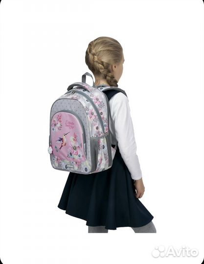 Рюкзак, ранец школьный с мешком для обуви