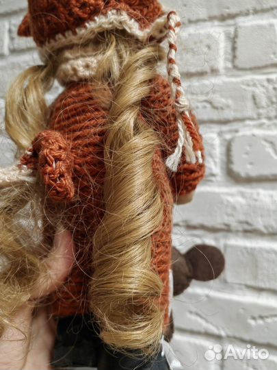 Интерьерная кукла ручной работы