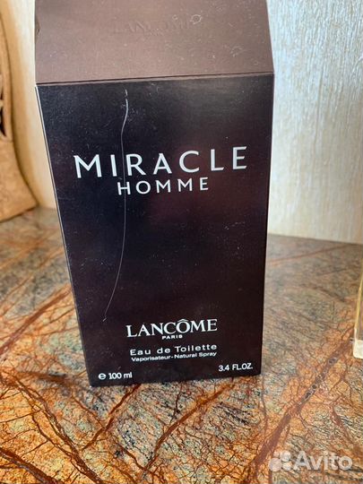 Мужские духи Lancome Miracle Homme оригинал