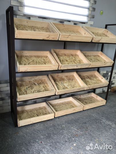 Стеллажи овощные